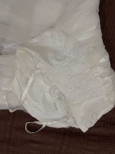 Elegant White Party Dress