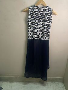 Stylish Geometric Print Sleeveless Dress