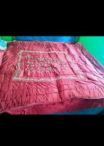 bridal embroidered bedding set