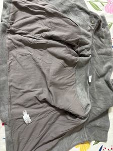 Cozy Grey Fleece Jacket