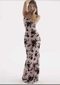 Elegant Floral Maxi Dress
