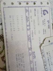 Old Railway Ticket