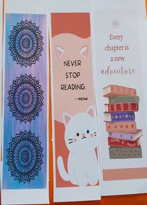 6 Book Mark (Printed On High Quality  Thick Photo Paper)
