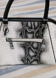 Stylish Snakeskin Handbag - New