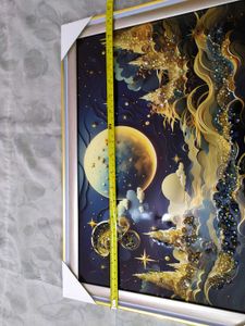 Enchanting Moonlit City Wall Art
