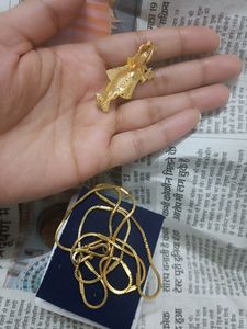 Lord Krishna Necklace With Chain