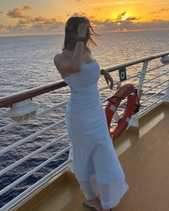 Chic Ruched Maxi Dress for Evening