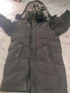 Kids Long High Neck Jacket