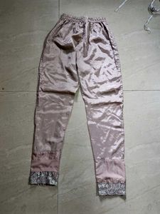 Elegant Silky Pants with Sequins ✨️