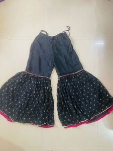 Embroidered Sharara Set with Dupatta