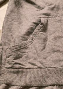 Gray Zip-Up Hoodie