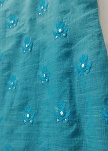 Sleeveless sky blue gorgeous Kurta | Used once