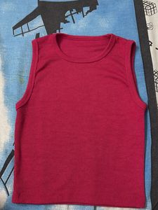 Ribbed Sleeveless Tank Top