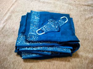 Elegant Embellished saree set