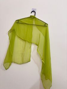 Lime Green Embroidered Kurta
