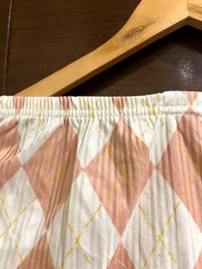 Peach Diamond Coord Set