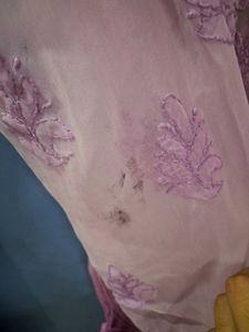 Embroidered Pink Chikankari Kurta