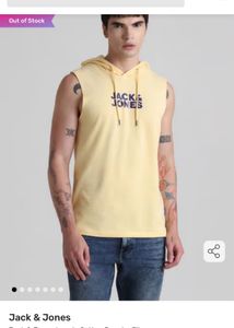 Men's Sleeveless Hoodie T-Shirt