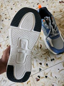 Men's Blue &amp; Grey Sneakers