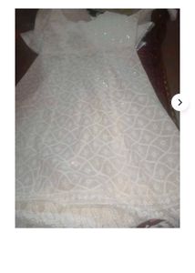 chiken work long anarkali