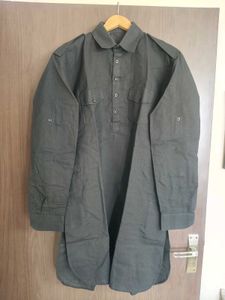 Black cotton pathan suit set