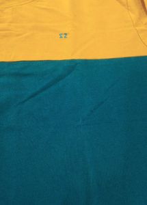 Sẓtori Men's 5XL Colorblock Sweatshirt (Yellow/Te