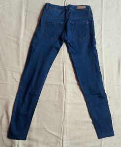 Denim Navy Blue Skinny Jeans