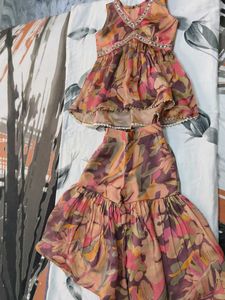 Girls' Ethnic Top & Bottom Set 3 year girl