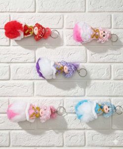 Doll Keychains  set Of 5