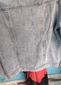 Light Wash Distressed Denim Jacket
