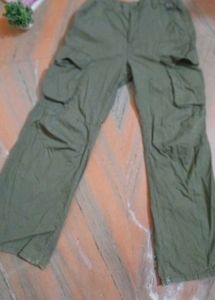 Olive Green Cargo Pants