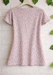 Pink Floral T-Shirt