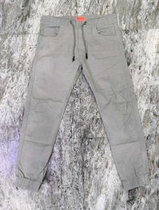 Men's Grey Jogger Pants