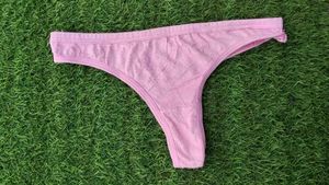 Pink Thong Underwear