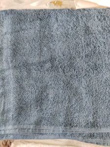 Soft Blue Bath Egyptian Cotton Towel