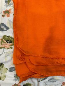 Red Green Orange Dupatta