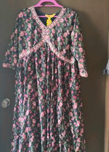 Women's Floral Print Kurta