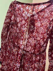 Chic Floral Print shrug