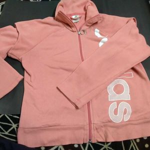 Adidas Peach Full-Zip Jacket,✨