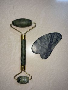 saturn Jade Roller & Gua Sha Set