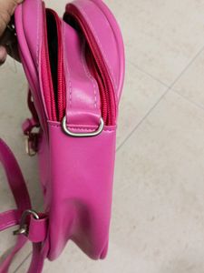 Pink Color School Bag For Playgroup Kid
