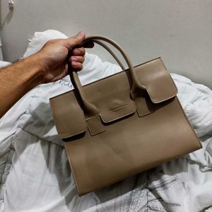 Stylish Taupe Tote Handbag(negotiable)