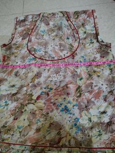 Floral Print Kurta Set