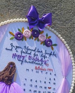 Birthday Special Embroidery