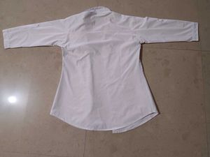 Classic White Collared Shirt
