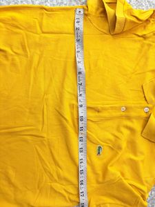 Men's Yellow Lacoste Polo Shirt