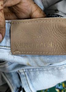 Light Wash Distressed Jeans