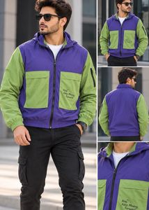Retro Colorblock Jacket