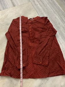 Red Printed dress
