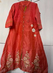Elegant Red Kurta no pant